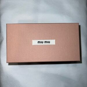 Miu Miu Blush Pink Gift Box
